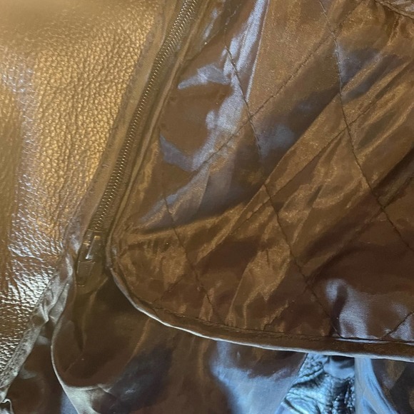 Zody Black leather riding jacket - Picture 7 of 8